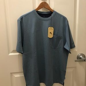 NWT Tommy Bahama Relax Pocket T-shirt, M, Blue